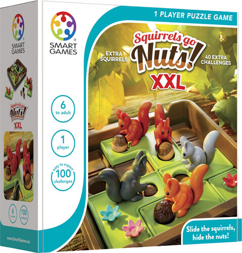 Smart Games Cache-noisettes xxl (fr/en) 5414301523222