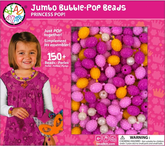 Bead Bazaar Perles à assembler jumbo princesse 633870003927
