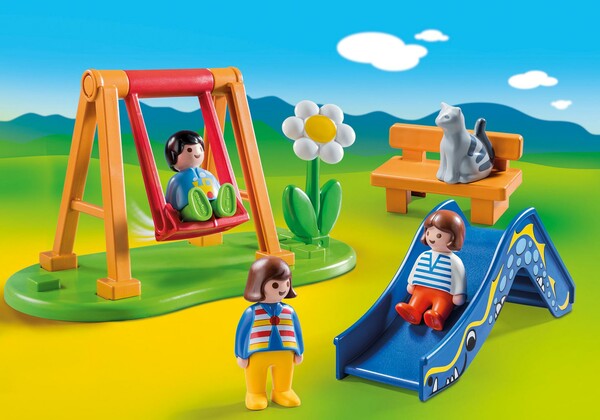 Playmobil Playmobil 70130 1.2.3 Parc de jeux 4008789701305