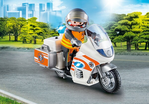 Playmobil Playmobil 70051 Urgentiste et moto 4008789700513