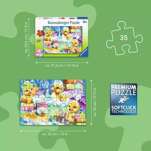 Ravensburger casse-tête Casse-tête 35 Scrub a Dub Duckies 4005555042990