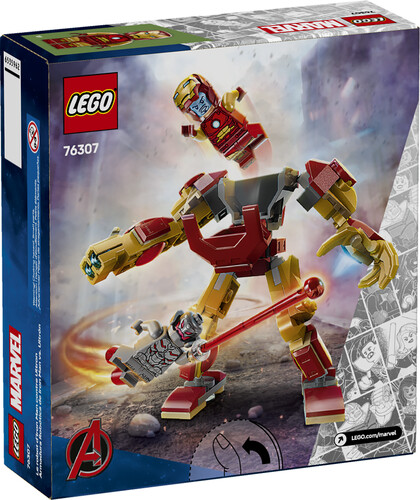 LEGO LEGO 76307 Le robot d’Iron Man contre Ultron 673419406277