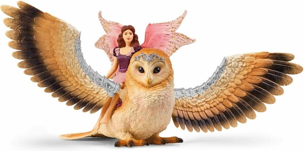 Schleich Schleich 70789 Fée à dos de chouette scintillante 4059433570600