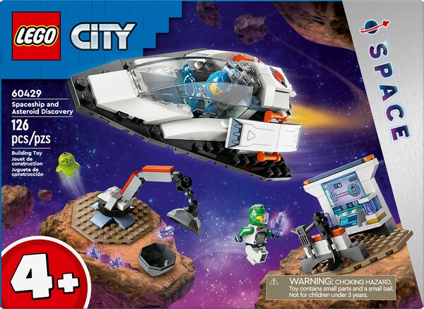 LEGO LEGO 60429 Le vaisseau et la découverte de l’astéroïde 673419387354
