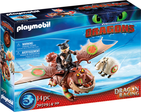 Playmobil Playmobil 70729 Dragon Racing: Varek et Bouledogre (avril 2021) 4008789707291