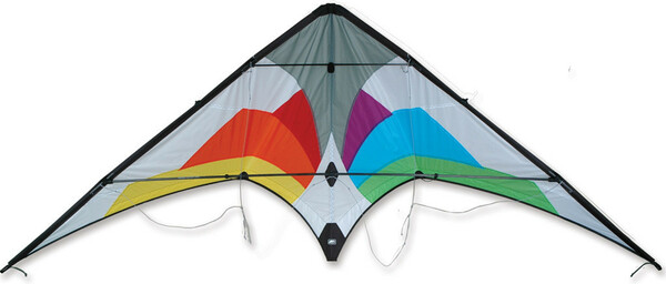 Premier Kites Cerf-volant acrobatique - Wolf NG arc-en-ciel blanc (White Rainbow) 630104663148