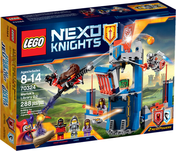 LEGO LEGO 70324 Nexo Knights La bibliothèque 2.0 de Merlok (jan 2016) 673419247283
