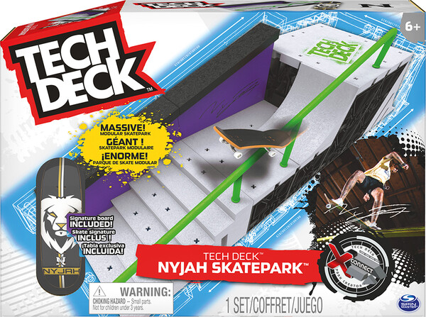 Tech Deck Tech Deck Nyjah Huston Skatepark 778988332221
