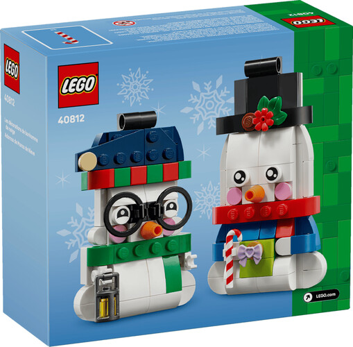 LEGO LEGO 40812 Snowman Ornaments 673419409063