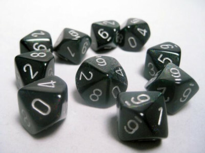 Chessex Dés 10d10 borealis fumee (10 x d10) 601982024055