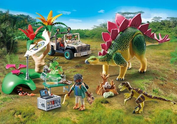 Playmobil Playmobil 71523 Campement des explorateurs avec dinosaures 4008789715234