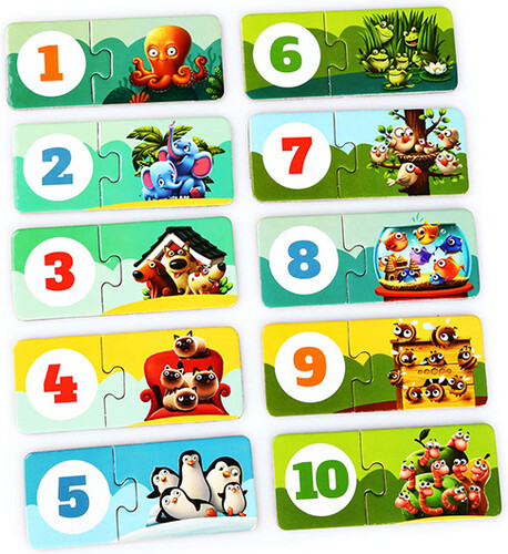 Cubika Casse-tête 2x10 Mes amis 4823056513005