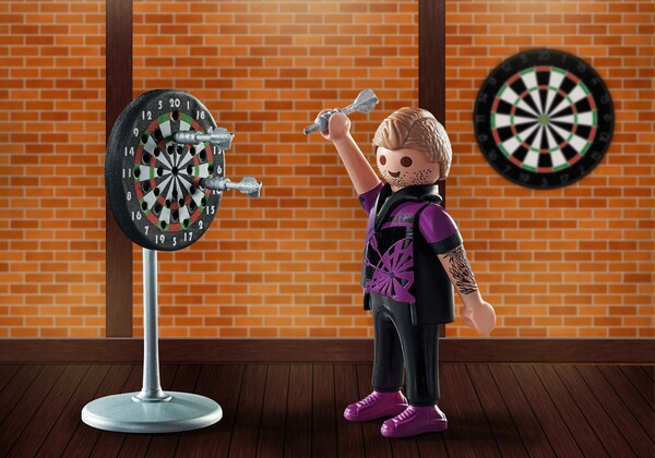 Playmobil Playmobil 71165 Joueur de flechettes 4008789711656