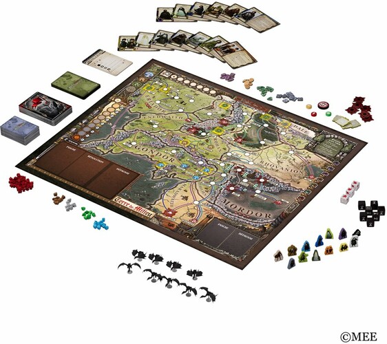 Z-Man Games Le seigneur des anneaux - Le destin de la communauté (fr) 841333132378