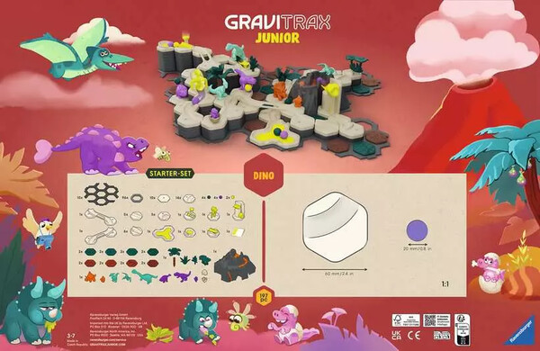 Gravitrax Gravitrax Junior - Ensemble de depart Dino XXL 197 (parcours de billes) 4005556248452