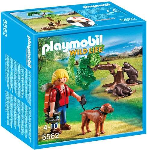 Playmobil Playmobil 5562 Randonneur et castors (juin 2016) 4008789055620