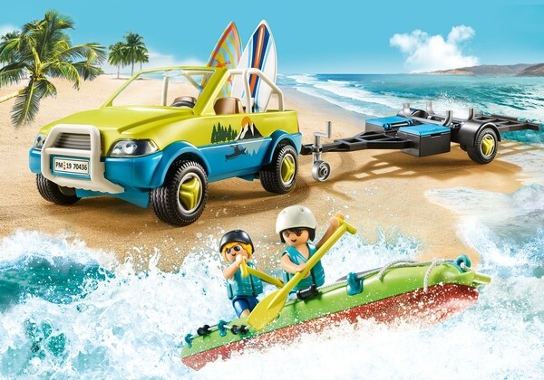 Playmobil Playmobil 70436 Voiture avec canoe (juin 2021) 4008789704368