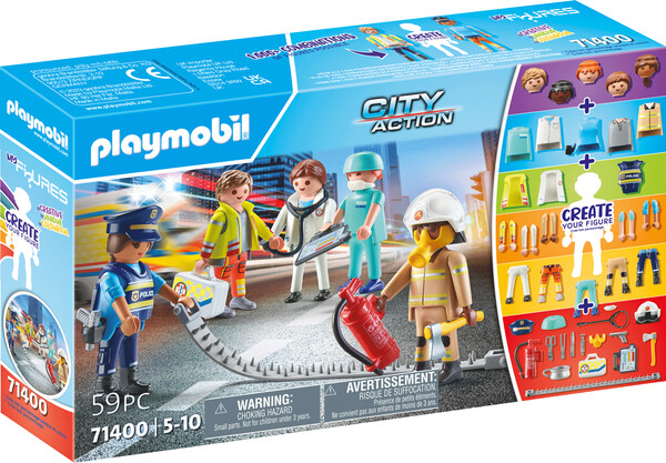 Playmobil Playmobil 71400 My Figures: Héros du quotidien 4008789714008