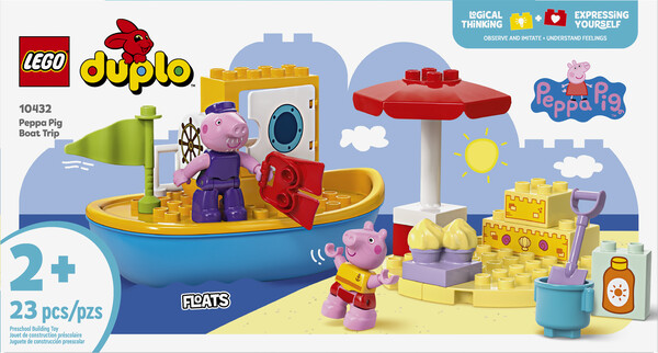 LEGO LEGO 10432 Le voyage en bateau de Peppa Cochon 673419388238