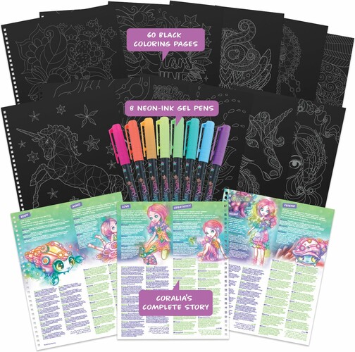 Nebulous Stars Nebulous Stars Grand cahier à dessins - Pages Noires 694704111119