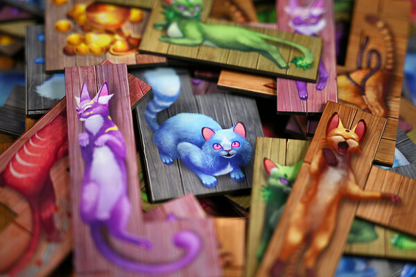 Lucky Duck Games L'Île des chats (fr) base 752830297388