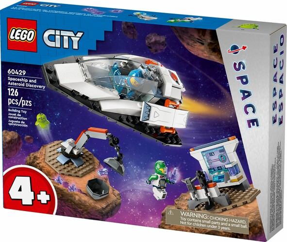 LEGO LEGO 60429 Le vaisseau et la découverte de l’astéroïde 673419387354