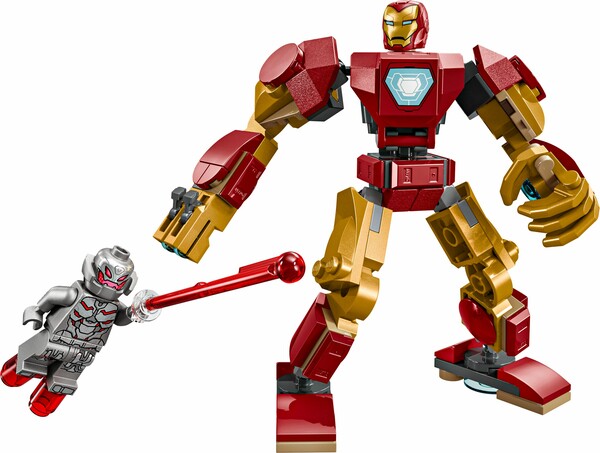 LEGO LEGO 76307 Le robot d’Iron Man contre Ultron 673419406277