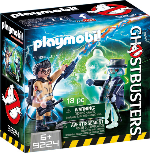 Playmobil Playmobil 9224 SOS Fantômes Spengler et fantôme (Ghostbusters) 4008789092243