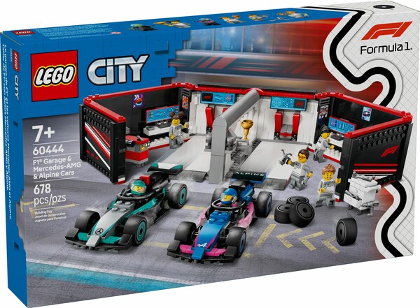 LEGO LEGO 60444 Garage de F1® et voitures Mercedes-AMG et Alpine 673419403474