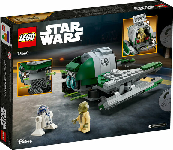 LEGO LEGO 75360 Le chasseur Jedi de Yoda 673419377003