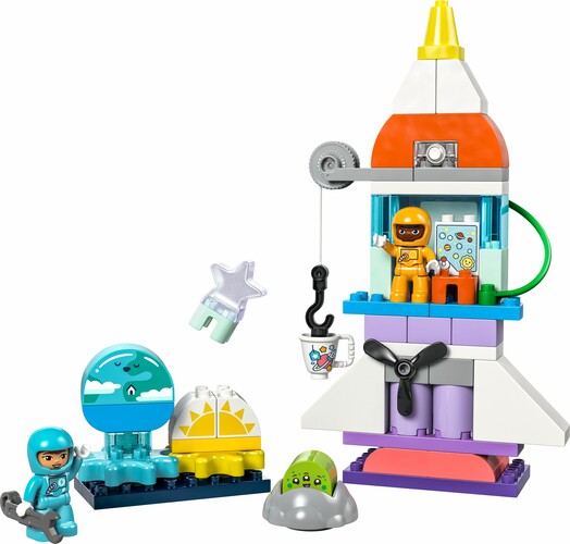 LEGO LEGO 10422 L'aventure en navette spatiale 3-en-1 673419388955
