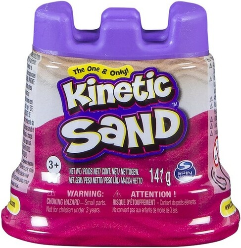 Kinetic Sand Kinetic Sand Recharge 4.5oz Rose (sable cinétique) 778988517949