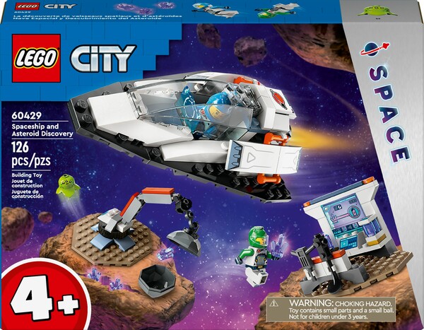 LEGO LEGO 60429 Le vaisseau et la découverte de l’astéroïde 673419387354