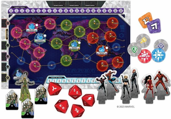 Fantasy Flight Games Marvel DAGGER (fr) base 841333121624