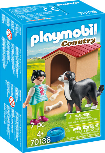 Playmobil Playmobil 70136 Enfant avec chien 4008789701367
