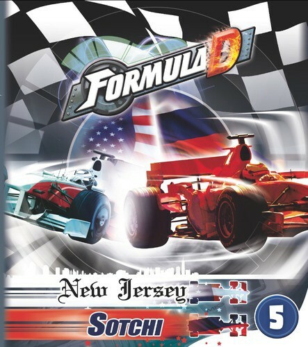 Asmodee Formula D (fr/en) ext Circuit 5 New-Jersey & Sochi (formule dé) 3558380021933