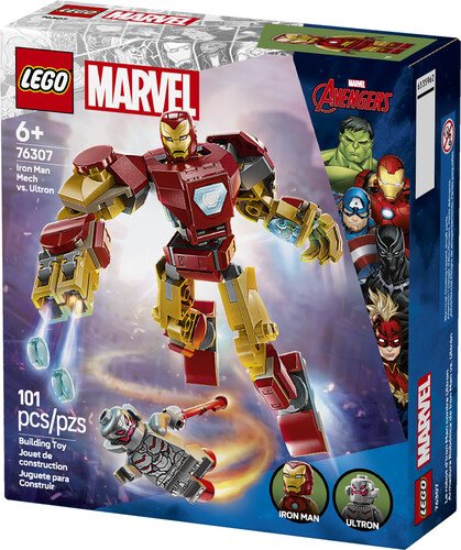 LEGO LEGO 76307 Le robot d’Iron Man contre Ultron 673419406277