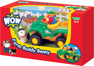 WOW Toys Benny le quad ami de la ferme 5033491103160