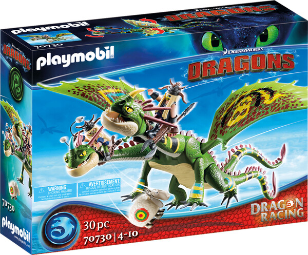 Playmobil Playmobil 70730 Dragon Racing: Kognedur et Kranedur avec Pete et Prout (avril 2021) 4008789707307