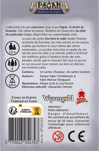 Super Meeple Pagan (fr) ext Derrière le voile 3770023051743