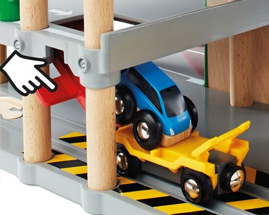 Brio Train Brio Train en bois Garage Rail / Route 33204 7312350332049