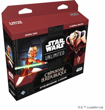 Fantasy Flight Games Star Wars: Unlimited: Twilight of the Republic - Starter deux-joueurs (fr) 841333128241