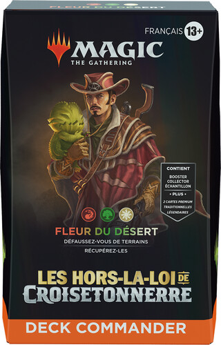 Wizards of the Coast MTG Outlaws of Thunder Junction - Commander Deck - Desert Bloom (francais) MTG