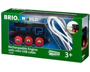 Brio Train Brio Train en bois Locomotive Rechargeable 33599 7312350335996