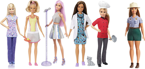 Mattel Barbie Carrière - Poupée (unité) (varié) 887961866148