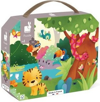 Janod Casse-tête 36 Animaux sauvages 3700217325619