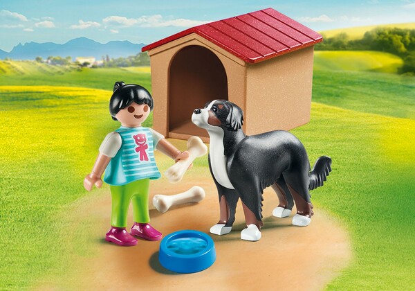 Playmobil Playmobil 70136 Enfant avec chien 4008789701367