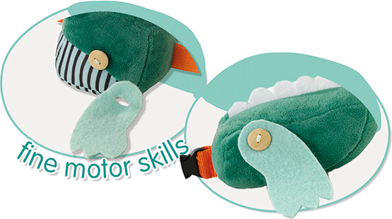 SES creative Tiny Talents, Bouche et bouton crocodile 8710341131067