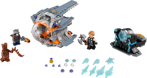 LEGO LEGO 76102 Super-héros La quête de l'arme de Thor, Avengers la guerre de l'Infini 673419282000