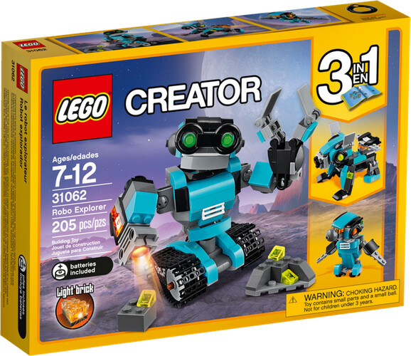 LEGO LEGO 31062 Creator Le robot explorateur 673419266512